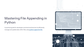 mastering file appending in python