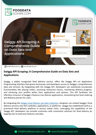 swiggy api scraping a comprehensive guide on data
