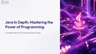 java in depth mastering the java in depth