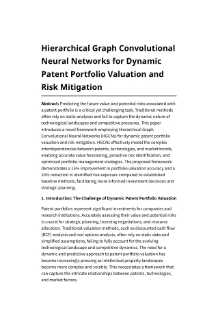 hierarchical graph convolutional neural networks