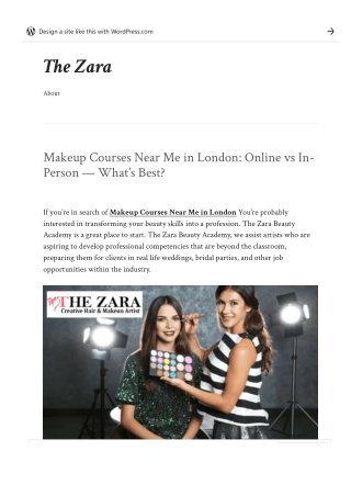 Makeup Courses Near Me in London Online vs In-Person — What’s Best