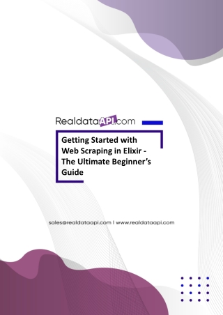 Getting Started with Web Scraping in Elixir