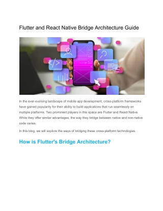 flutter and react native bridge architecture guide
