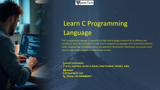 learn c programming language