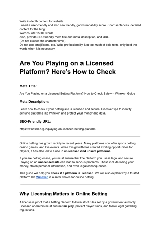 write in depth content for website i need a user