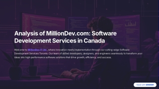 Software Solution Services Toronto