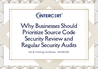 Why Businesses Should Prioritize Source Code Security Review and Regular Securit
