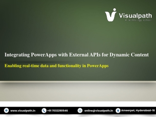 integrating powerapps with external apis for dynamic content