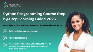 Python Programming Course Step-by-Step Learning Guide 2025