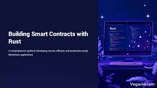 building smart contracts with rust