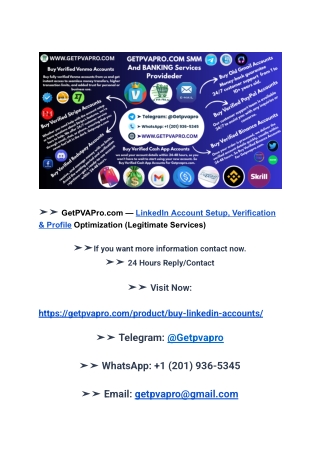 07 Best Places To Buy,- LinkedIn, Accounts For Bussiness ...