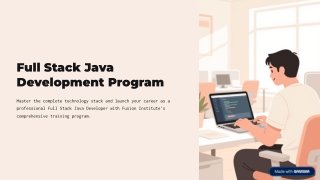 Explore Pune’s Best Full Stack Java Development Training