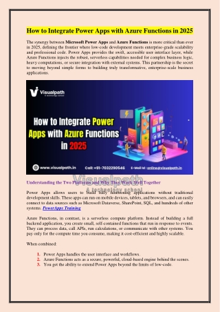how to integrate power apps with azure functions