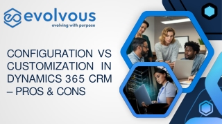 configuration vs customization in dynamics