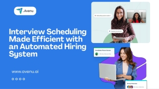 interview scheduling made efficient with